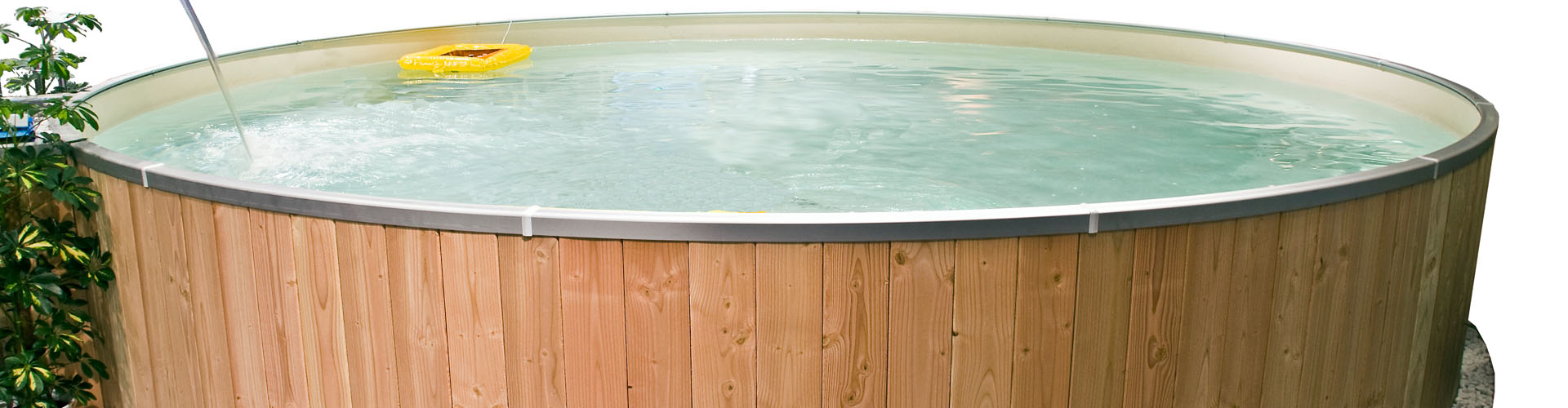 FUNWOOD POOLS - Rundbecken mit Holzverkleidung