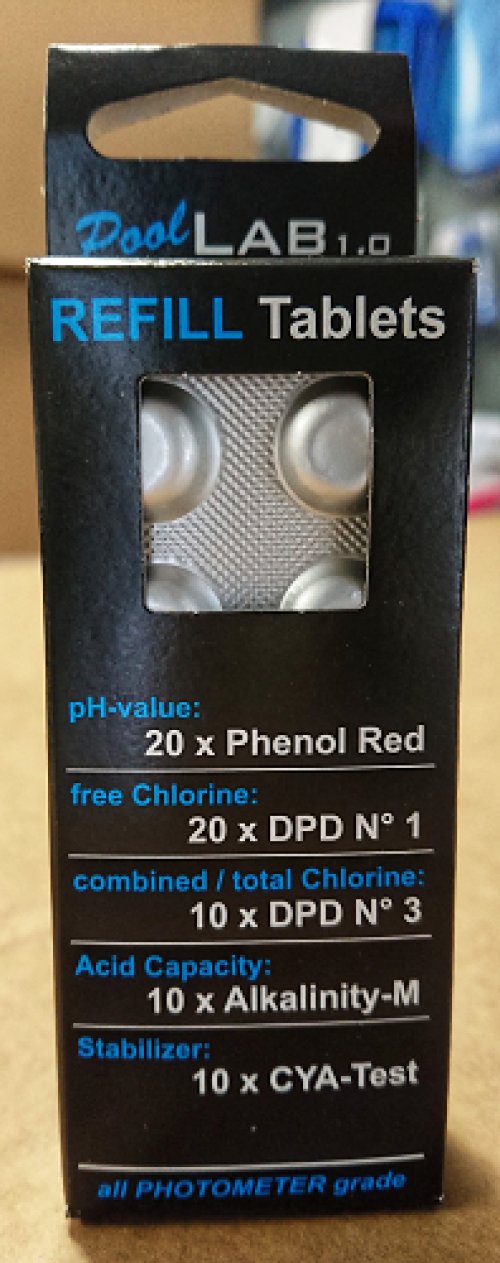 Refill Tabletten Pool LAB