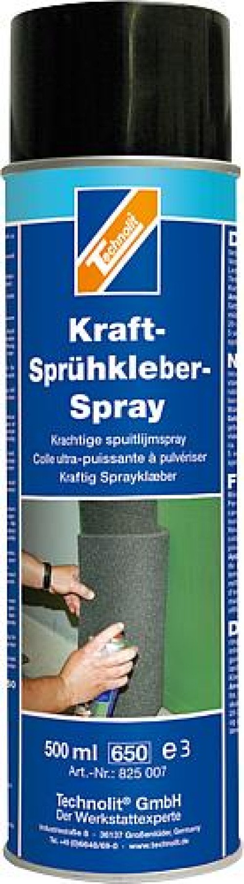 Sprühkleber für Schutzvlies