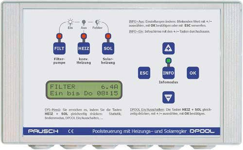 Filtersteuerung Dpool 230/400V