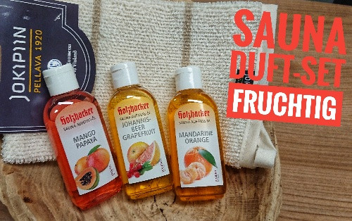 Sauna Duft Set Fruchtig