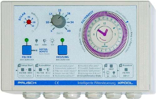 Solpool 230V Filter-Solarsteuerung