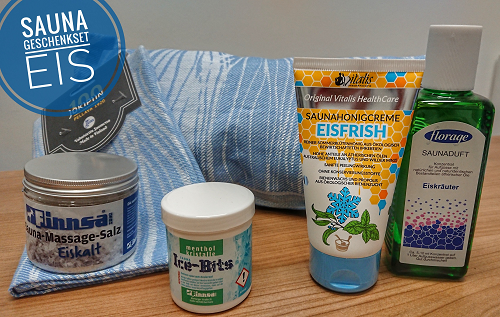 Sauna Geschenk-Set EIS