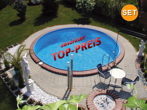 FUN Rundpool 500 x 150 cm Komplettset