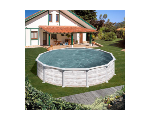 Gre Stahlwandpool Nordic_rund