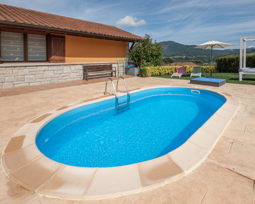 Gre Stahlwandpool Oval