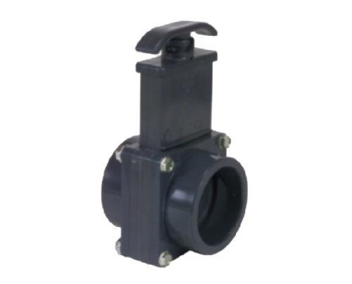 PVC- Absperrschieber – mehrere Wahlmöglichkeiten