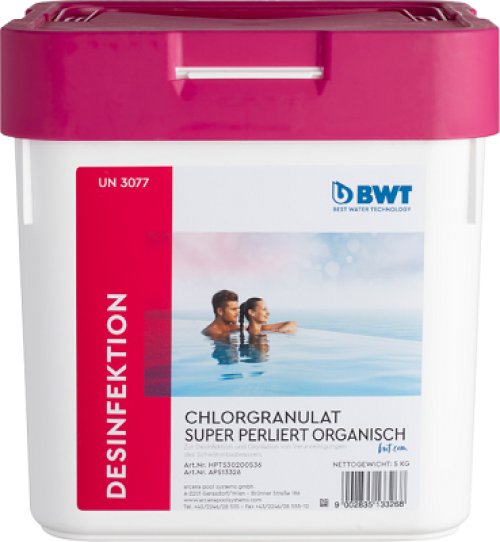 Chlorgranulat super perliert, 5 kg - BWT AQA Marin