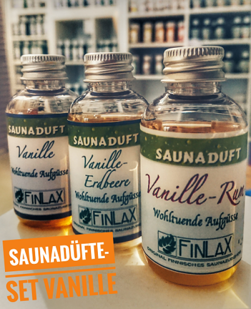 Sauna Set Vanille