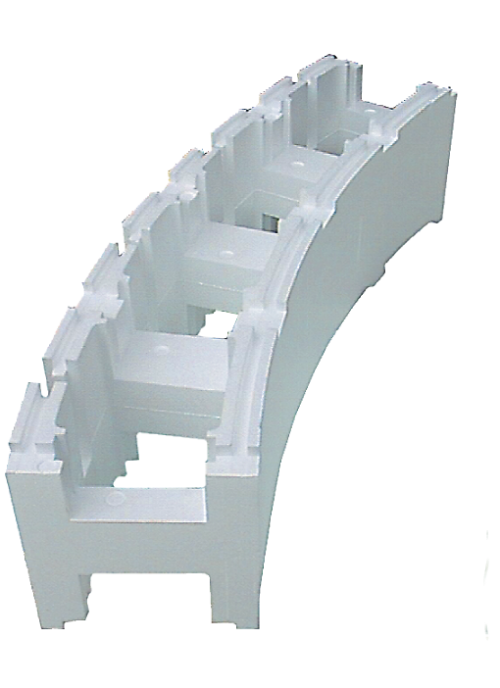 Neptun ISO Massiv Bogenschalstein H 30