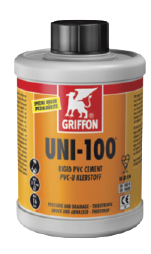 PVC-Kleber GRIFFON UNI 100 in der Dose 0,25 l