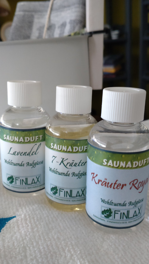 Sauna Set Kräuter von Finlax