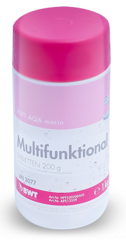 Multifunktionstabletten 1kg, Tabs zu 200gr. - BWT AQA Marin