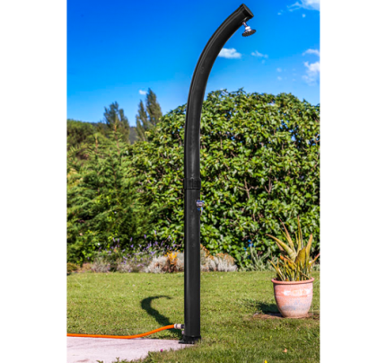 GRE Solardusche AR1022P, schwarz, PVC