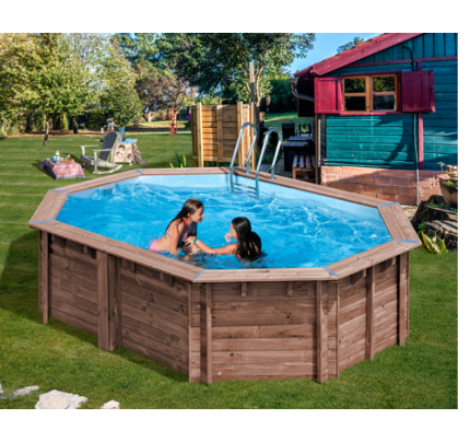 Gre Holzpool Bambu 535 x 335 x 130 cm