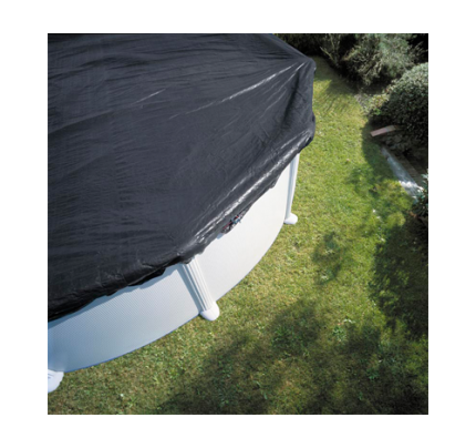 Winterplane 120g/m2 für Gre Stahlwandpool Oval 730 x 375 cm & Achtform 640 x 390 cm 