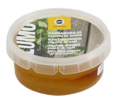 Lumo Saunahonig Minze und Salz - 200 Gramm