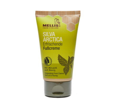 Fußcreme mit Minzöl und Honig, SILVA ARCTICA - 75ml von Mellis