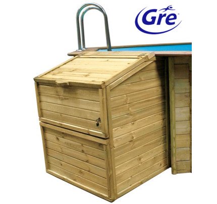 Filterkasten für Gre Holzpools - Höhe 118cm