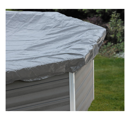 Winterplane für Gre Holzpool Vermela Oval 672 x 472 cm