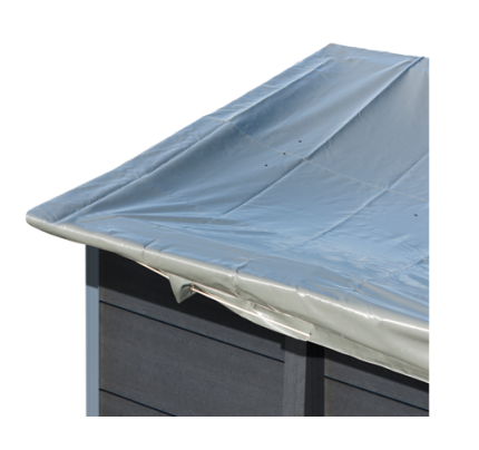 Winterplane für Gre Holzpool Evora Rechteckig 620 x 420 cm