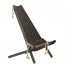 EcoFurn - EcoChair in Kiefer - Schwarz
