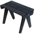 EcoFurn Granny Table Schwarz